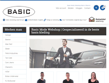 Tablet Screenshot of basicmode.nl